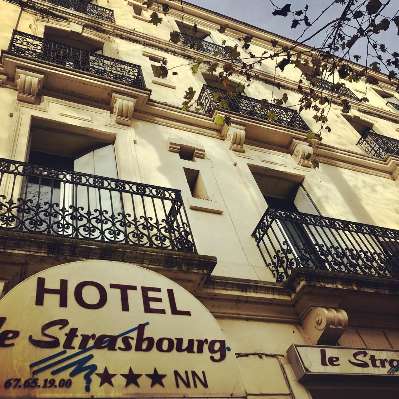Le Strasbourg Hotel Montpellier Exterior foto
